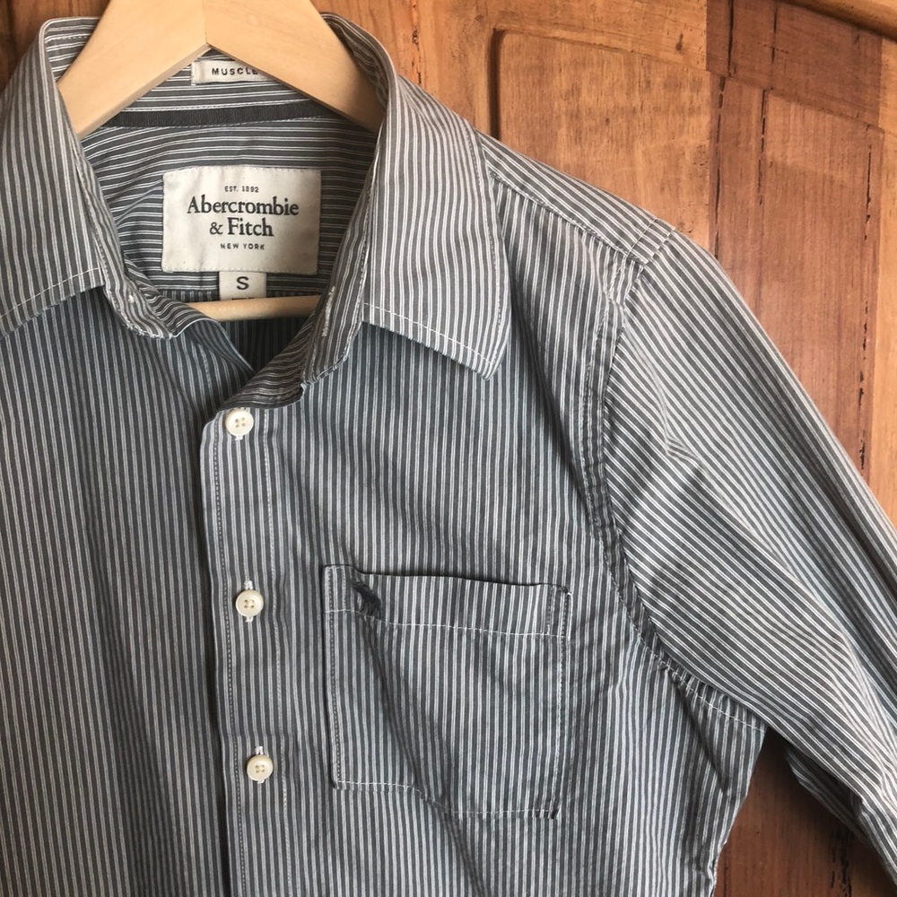 Men's Abercrombie & Fitch Button Down Shirt S